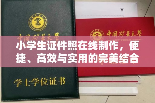常州小学生证件照在线制作，便捷、高效与实用的完美结合